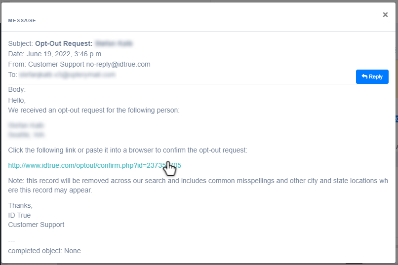 How to Opt Out of ID True