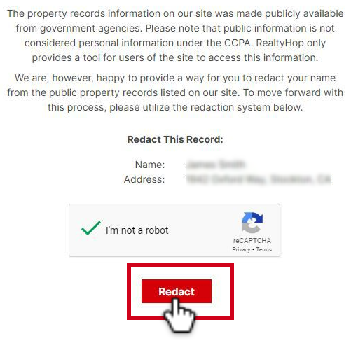 How to Opt Out of RealtyHop